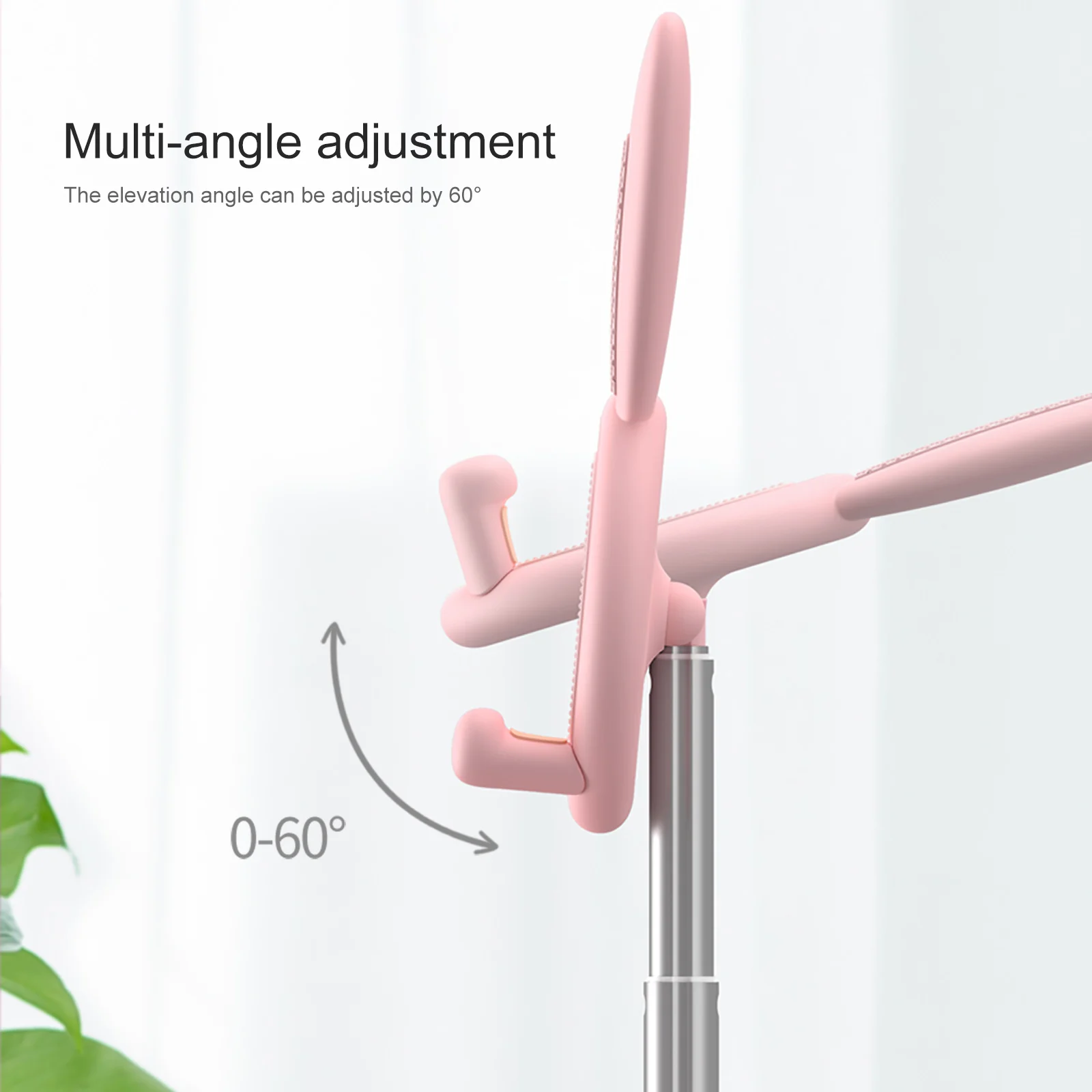 oatsbasf cute bunny phone holder desktop cell phone stand height angle adjustable for iphone 13 12 xiaomi huawei samsang tablet free global shipping