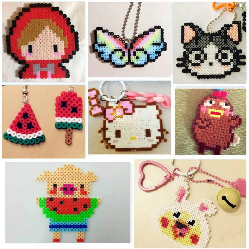

Hama Bead 5mm Kit 24/48 Color Perler Fuse Bead Toy for Kids Diy 3D Hand Making Puzzle Educational Kids Toy Educational Toys