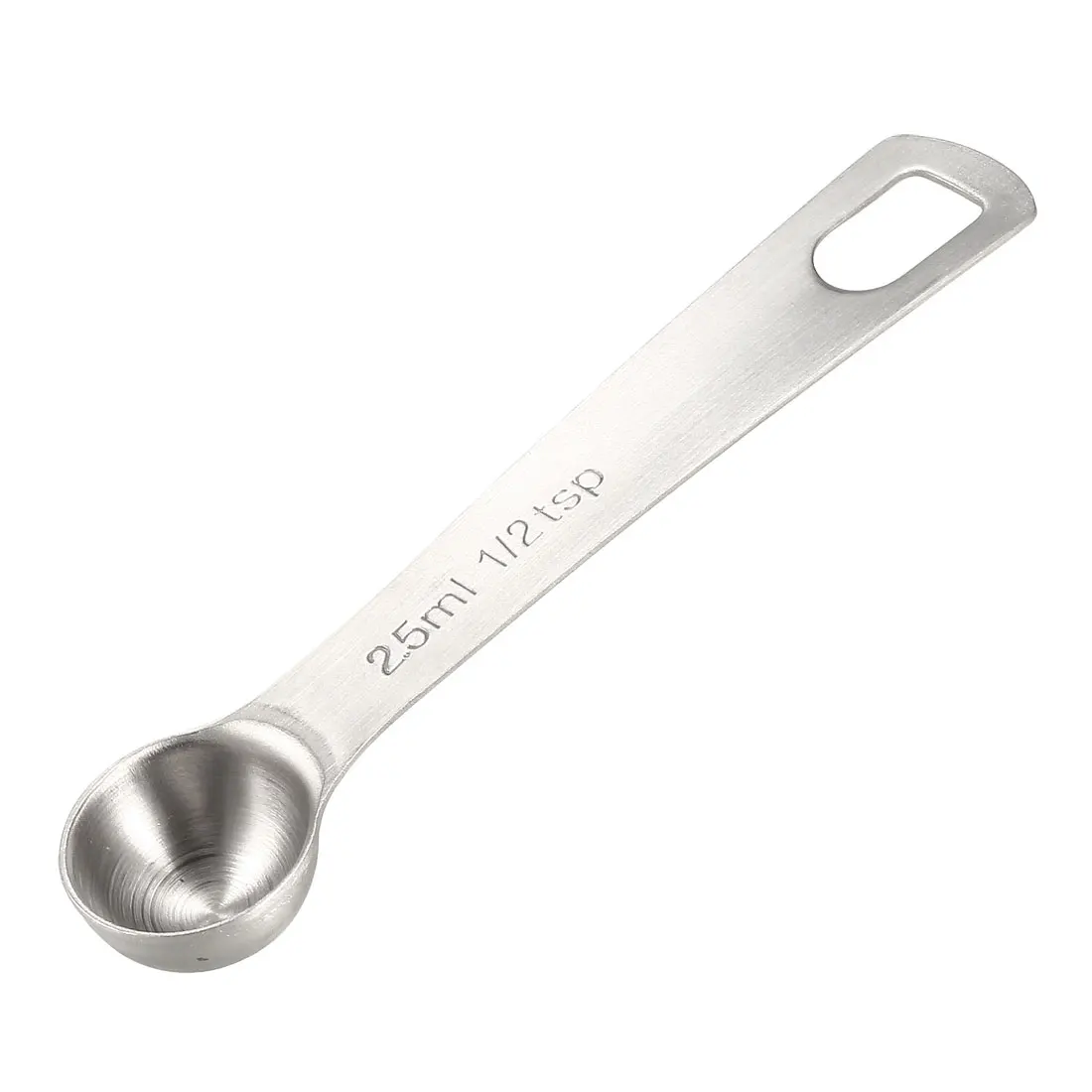 

uxcell Measuring Spoons Set Of 6 Stainless Steel for Measuring Dry and Liquid Ingredients