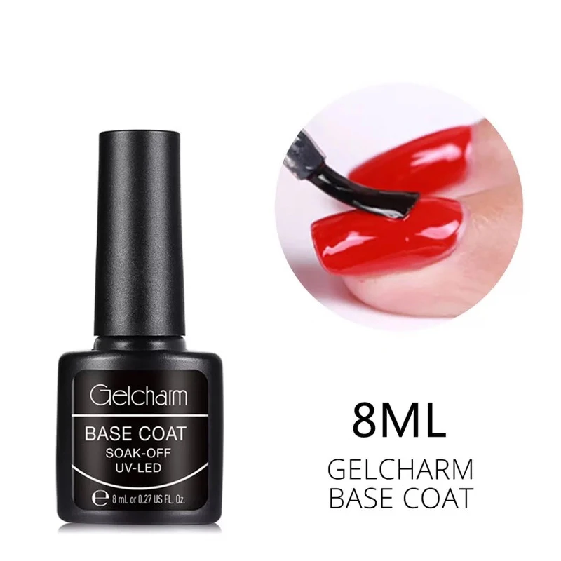 Базовое покрытие для дизайна ногтей 3 шт./набор УФ/Светодиодная лампа быстрой