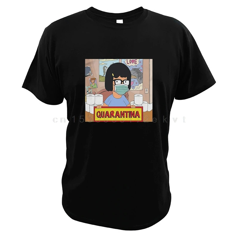 Тина Белчер футболка Bobs Burgers анимированные входной двери у Моники из хентай