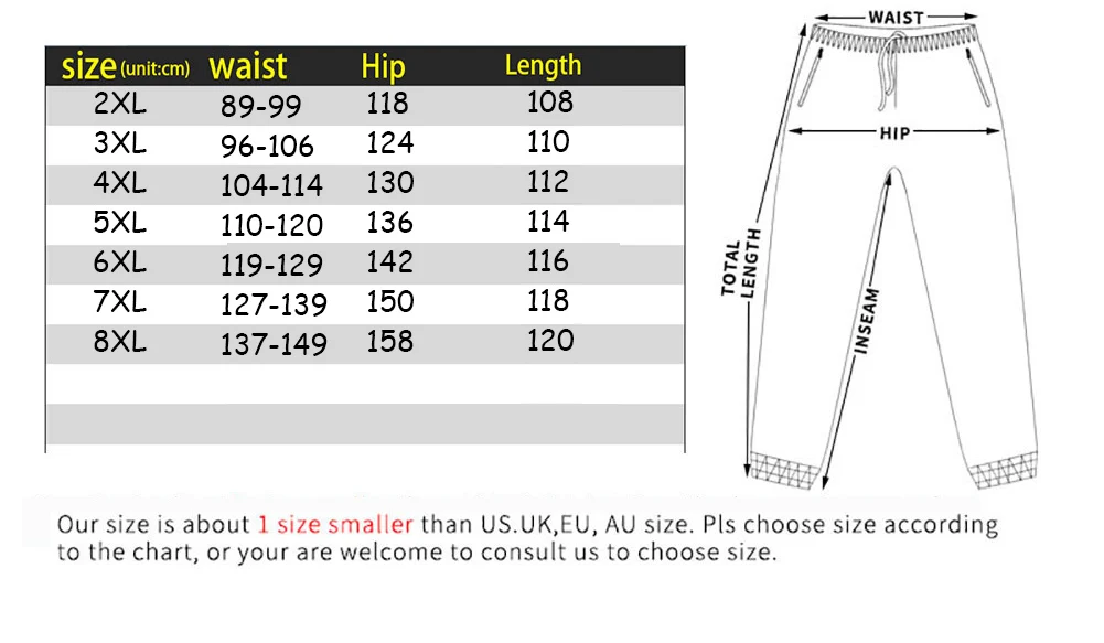 8XL Plus Size 2021 High Quality Men's Baggy Denim Male Casual Harem Pants Fashion Jeans male Trousers Loose Versatile Streetwear