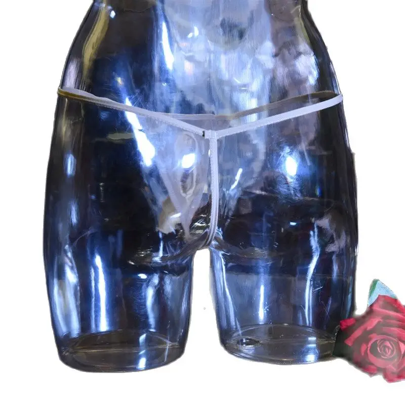 Мужские сетчатые стринги сексуальный глянцевый комплект JJ Трусы в виде слона