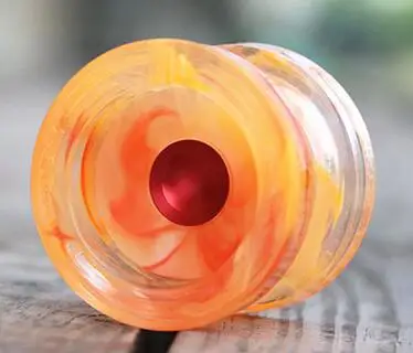 6 Новое поступление YYF PC Версия Клин YOYO резиновый Профессиональный Йо-Йо 1A POM yo-yo - Цвет: 6