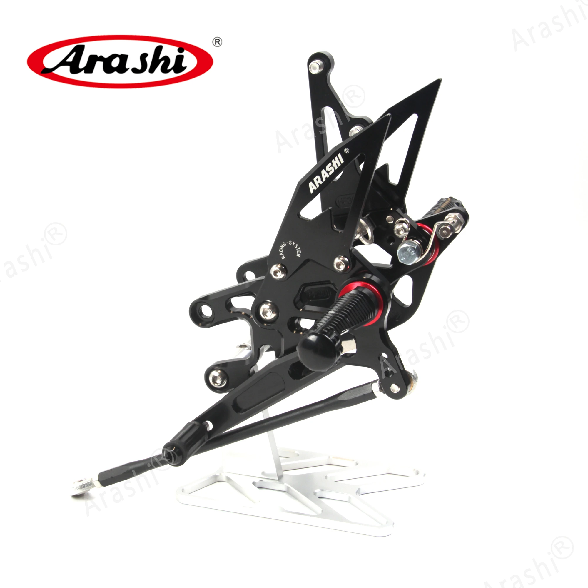 Регулируемая подставка для ног Arashi KAWASAKI NINJA ZX10R ZX10 R 2004 2005 задняя педали ZX-10R 04 05 -