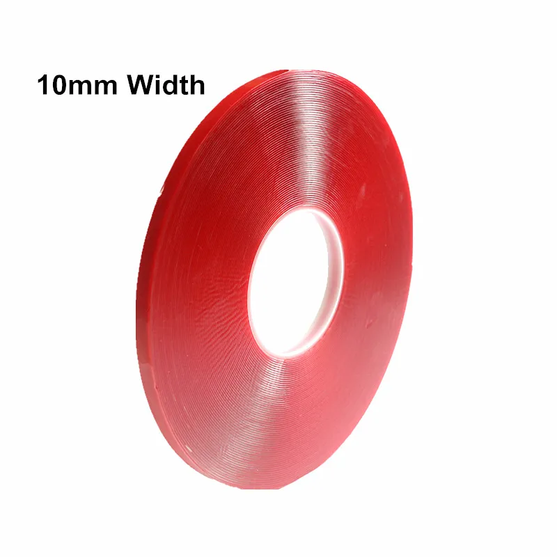 Длинная суперклейкая Двусторонняя Красная Пластиковая Высококачественная