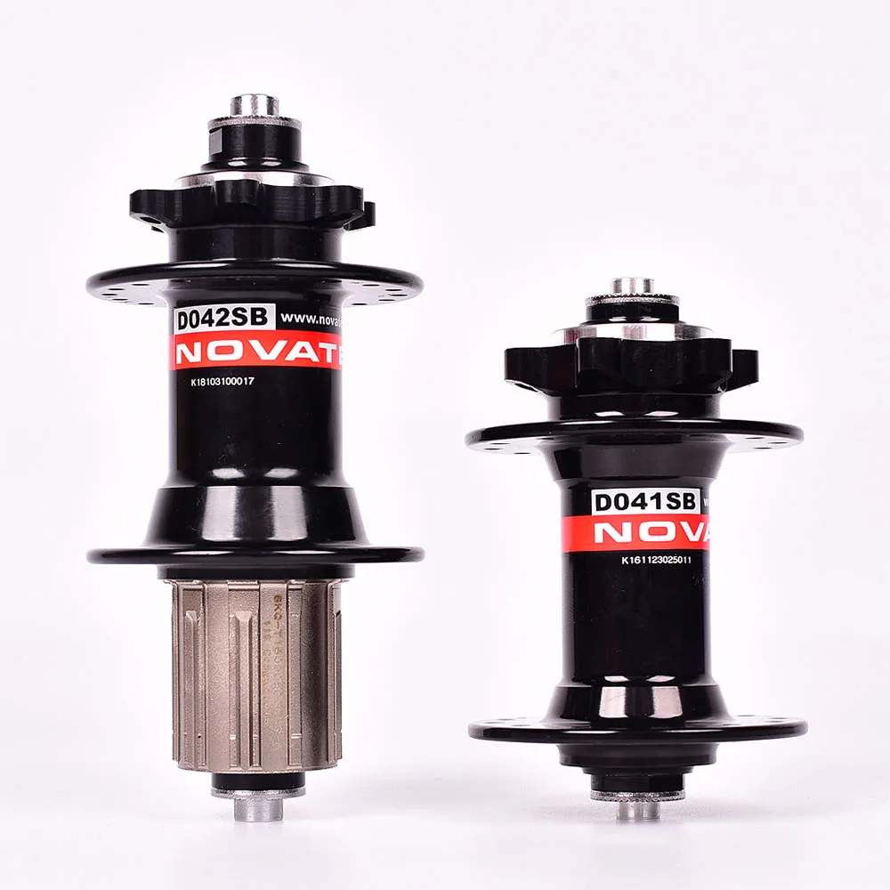 Novatec ступица D041SB D042SB дисковая карта тормоза MTB горный велосипед ступица 4 подшипника велосипедные задние ступицы 24 28 32 36 отверстия 24h 28h 32h 36h
