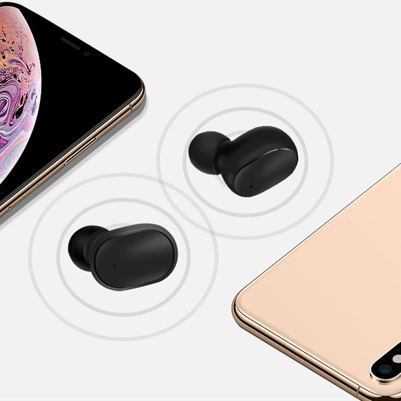M1 TWS Bluetooth гарнитуры для Redmi Air Dots беспроводные наушники 5,0 TWS наушники с шумоподавлением Микрофон для Xiaomi huawei handsfree oortjes draadloos draadloos koptelefoon handfree draadloze bluetooth oortelefo