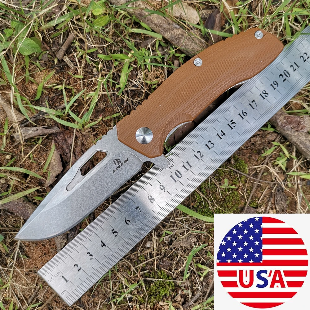 Тактический нож D2 Blade G10 карманные складные ножи EDC инструмент хорошо подходит для