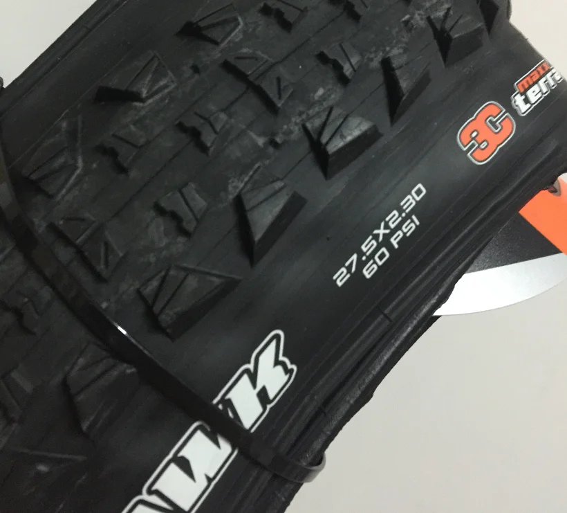 Maxxis TOMAHAWK бескамерные велосипедные шины 27,5*2,3 сверхлегкие 60TPI120TPI 3C бескамерные готовые анти прокол mtb горные шины 650B