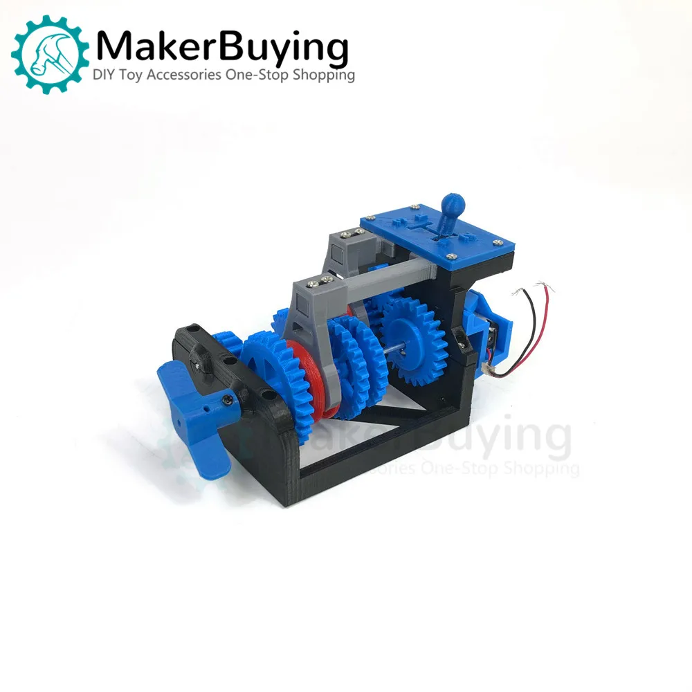 Четырехскоростная коробка передач (без обратной передачи) простая модель