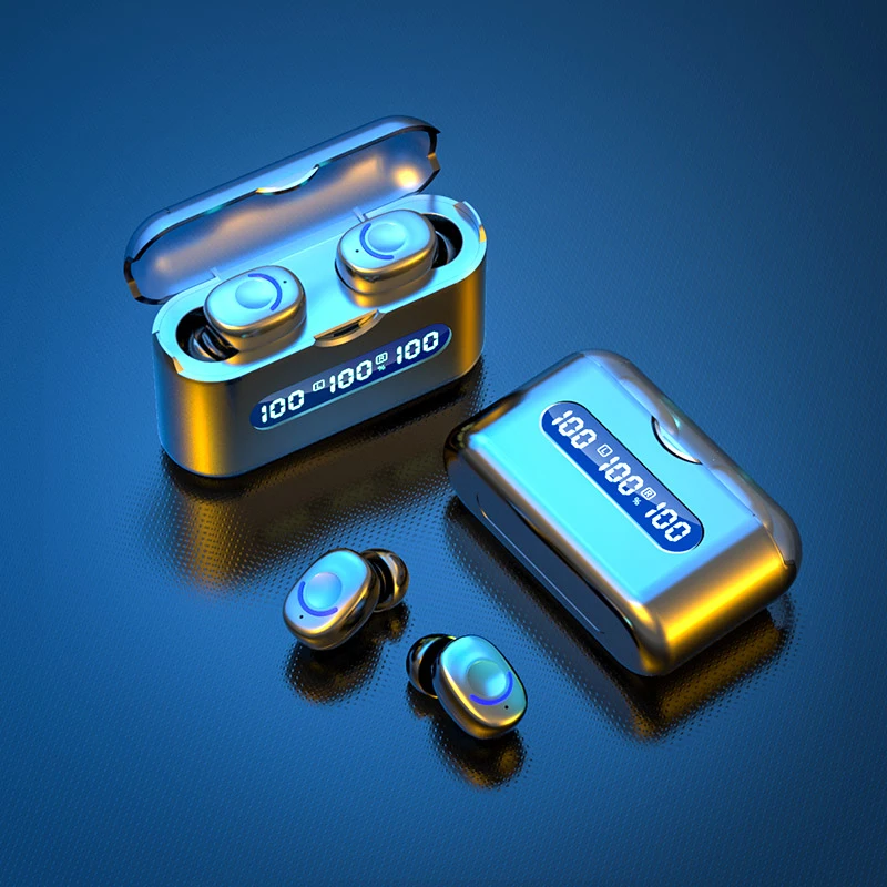 2021 TWS-наушники с поддержкой Bluetooth 5 0 беспроводные наушники стереогарнитура