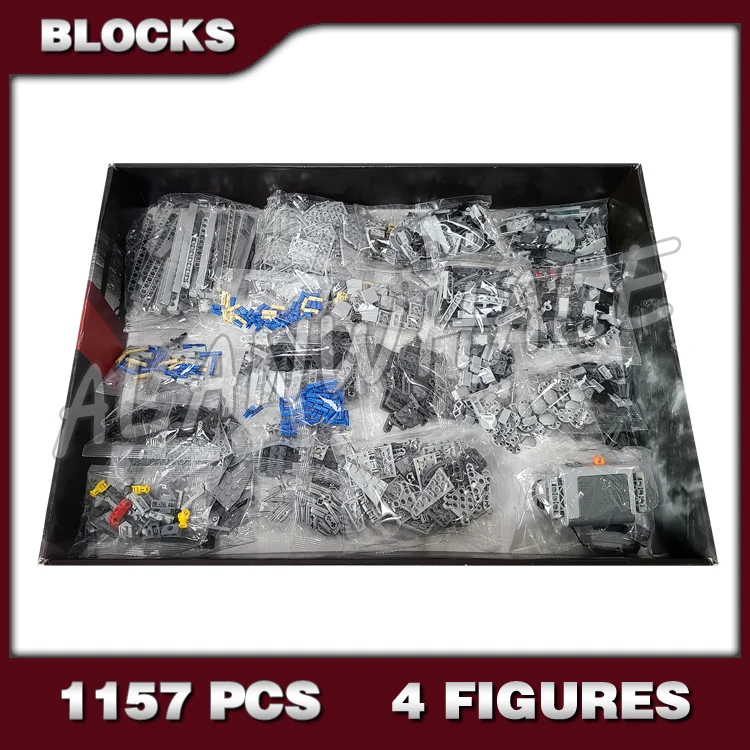 Конструктор Звездная битва моторизованная ходьба AT Rebel Alliance Wars модель 1157 детали