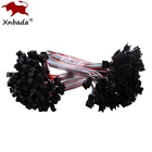 10 пар 10 см 3Pin JST Коннектор мама и папа Led JST коннекторы 22AWG красный зеленый и белый провода для WS2811 WS2812B RGB светодиодная лента