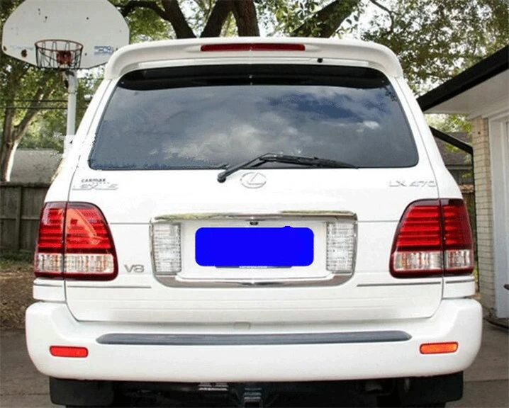 Спойлер для Lexus LX470 АБС пластик цвет заднего крыла Праймер задний спойлер 2004 2008|rear