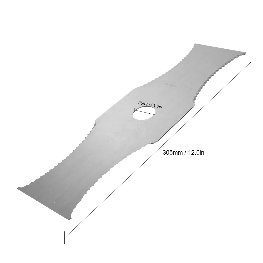 Лезвие для газонокосилки утолщенное стальное лезвие резки зубов аксессуары