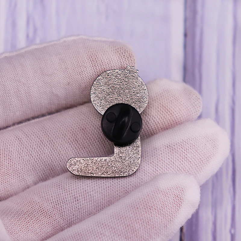 Эмалированная брошь в виде мультяшной принцессы Кинг червя | Украшения и