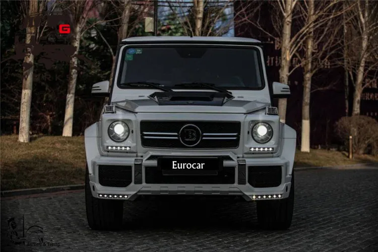 G class W463 DRL чехлы с черным светодиодным светом серебристый и черный для G class W463 G500 G63 G65 90-18y