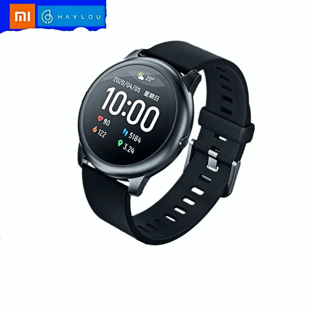 

New Global Version Xiaomi YOUPIN Smart Watch Haylou Solar LS05 Waterproof Braclet Sports Modes Smartwatch Blood Pressure Heart R