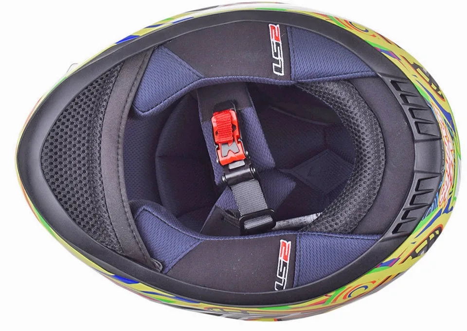 LS2 FF358 классический Capacetes de Motociclista мотоциклетный шлем анфас мотоциклетный мужской гоночный мотоциклетный шлем
