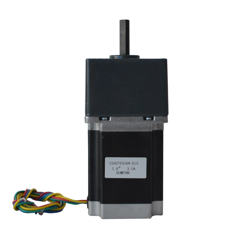 

NEMA23 Speed Reducer Geared Stepper Motor 3A 1.8N.M Motor Length 76mm Ratio 3:1 or 5:1 or 10:1
