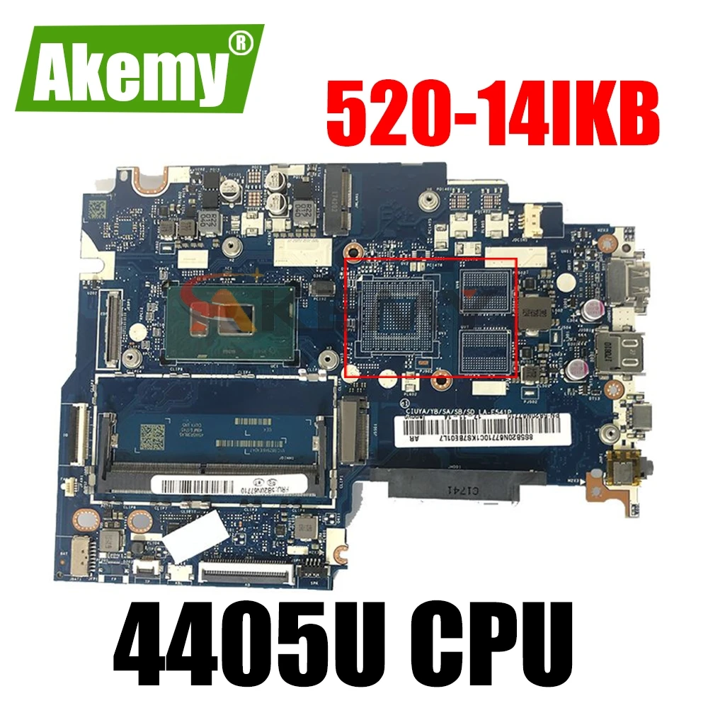

Абсолютно Новый CIUYA/YB/SA/SB/SD LA-E541P материнская плата для ноутбука Lenovo Flex 5-1470 Йога 520-14IKB материнская плата 4405U процессор DDR4 100% тесты OK