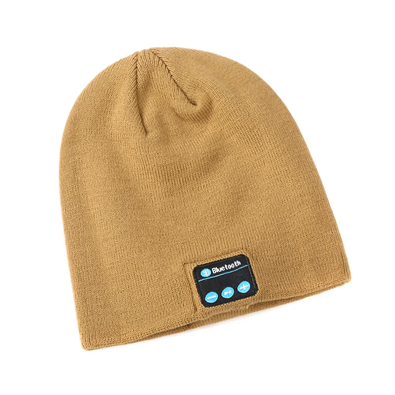 

Bluetooth Music Knit Beanie Hat Wireless Smart Cap Headset Headphone Speaker WHShopping