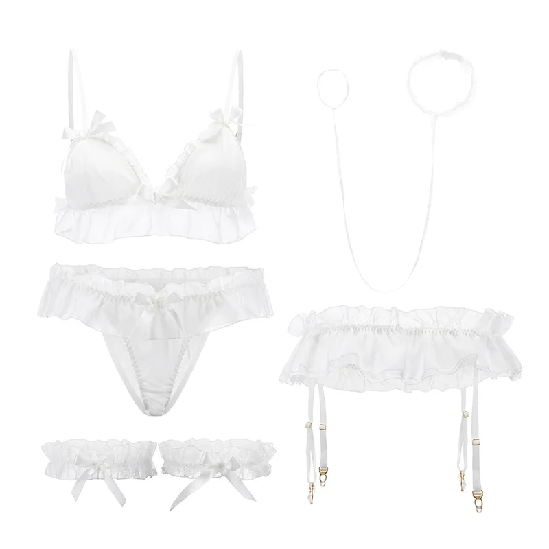 6 шт. готическое сексуальное свадебное нижнее белье подвязки для ног женское