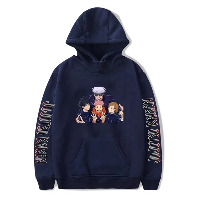 

Anime Cartoon Jujutsu Kaisen Hoodies Men / Women Sweatshirts Pullovers Long Sleeve Dropshipping Casual Regular Hooded Tops