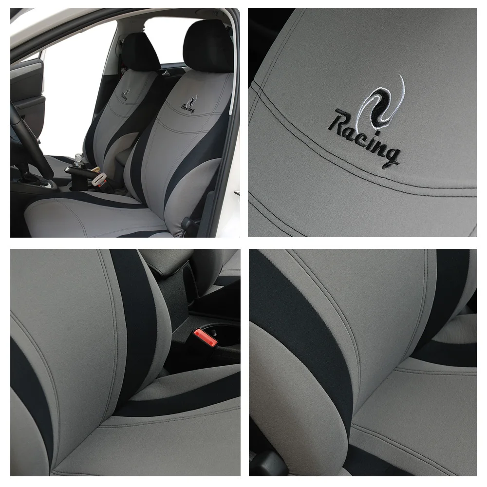 Чехлы На Сиденья Автомобиля Универсальный С Красной Линией 9Шт|seat covers red|seat universalcar