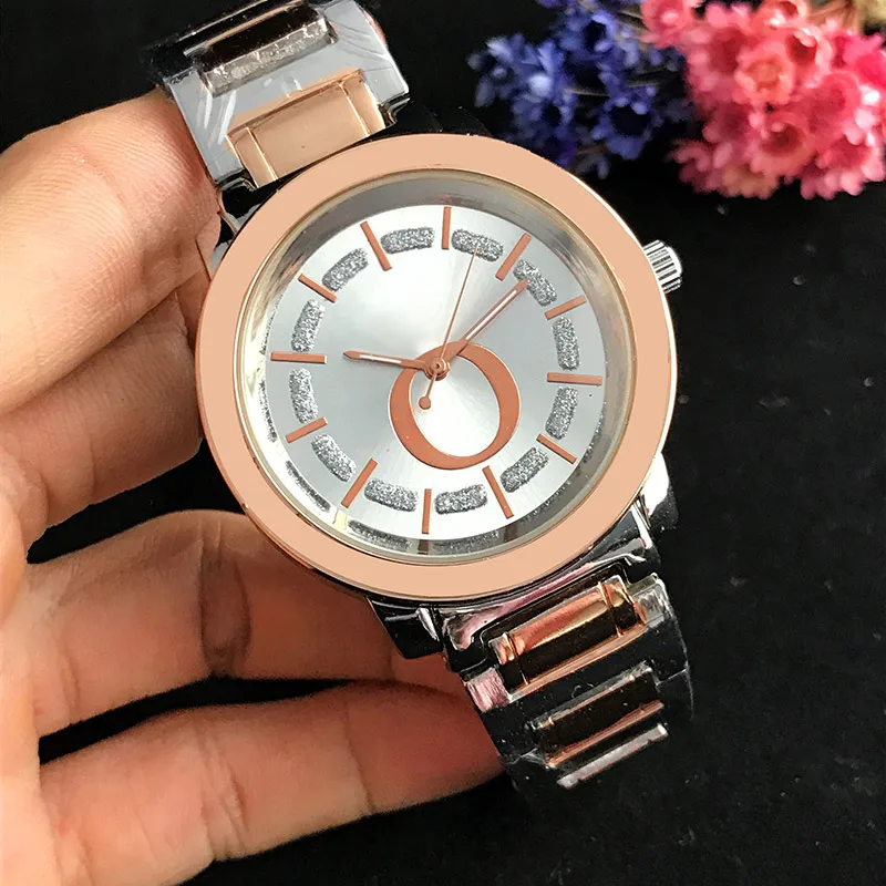 

RLLEN Stainless Steel Men Women Couples Quartz Watches Fashion Luxury Jewelry Gift Generous Exquisite Charm Retro