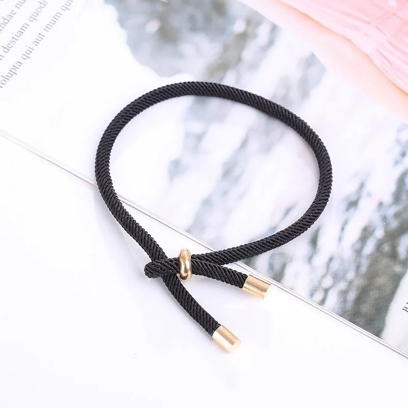 Тибетский буддистский красный черный браслет с регулируемым размером Мужской