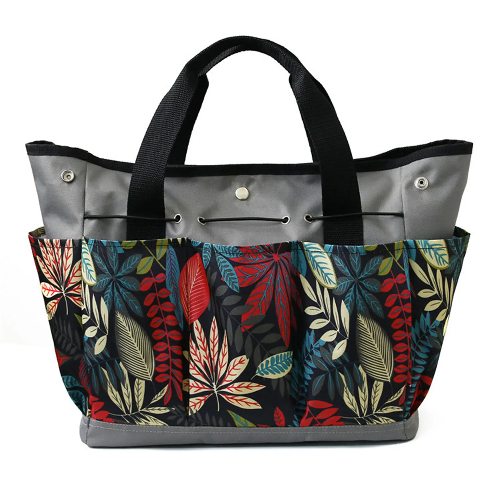 

Tote Storage Pouch Oxford Cloth Large Capacity Portable Reusable With Handles Gardening Tool Bag Multi Pockets Waterproof