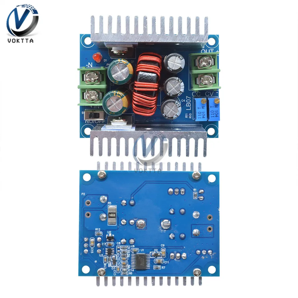 Регулируемый понижающий модуль преобразователя постоянного тока 300 Вт 20 А