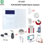 Беспроводная система безопасности Focus для дома, LAN + 2G GSM, приложение для управления 32 беспроводными зонами, набор сигнализации