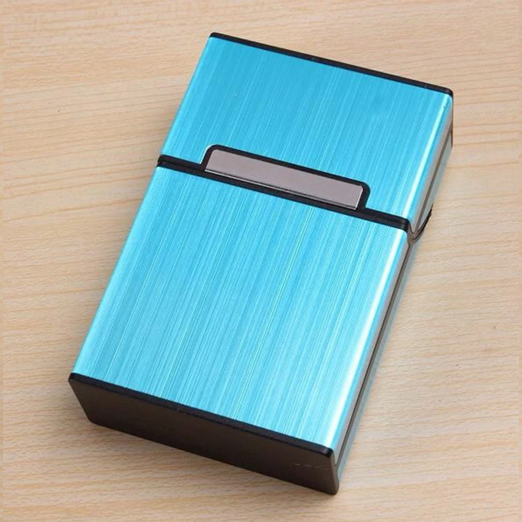 

Контейнер для сигарет из алюминиевого сплава, многоразовый легкий карман для хранения, антибликовый контейнер, дорожные подарки