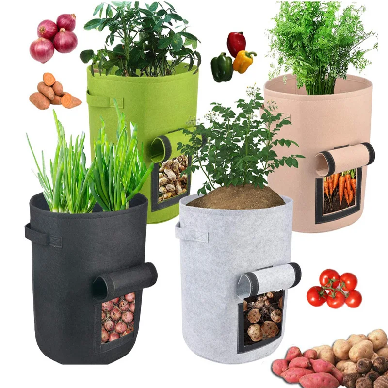 Завод выращивание картофеля сумки домашний огород лук клубника посадка мешок
