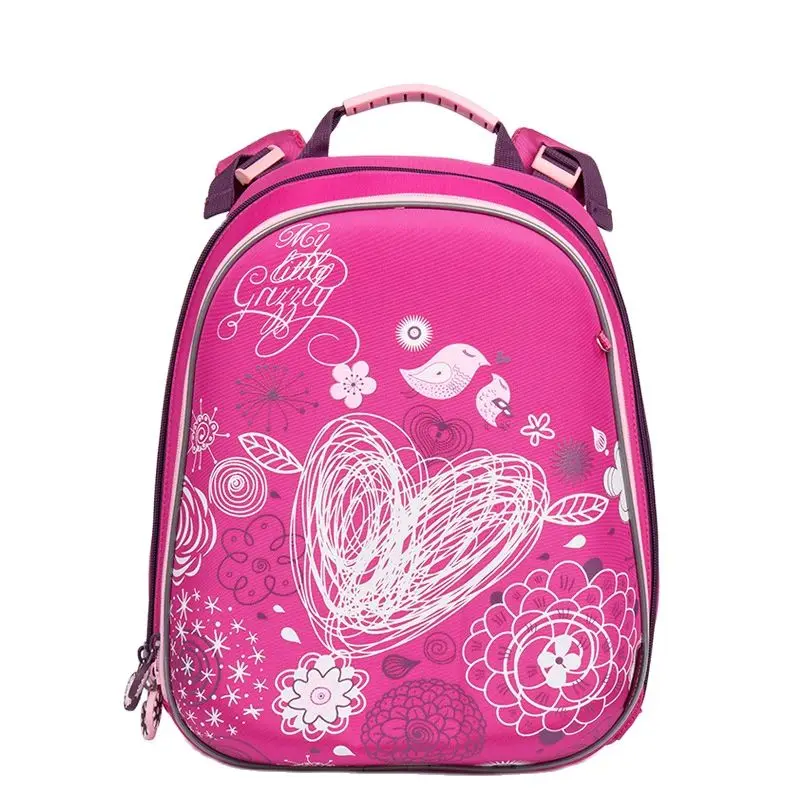 New Orthopedic School Bags for Girls Cartoon Large Capacity Nylon Waterproof School Backpacks for Kids Satchel Mochila Escolar