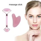 Массажная пластина для лица Gua Sha, инструмент для украшения кожи, спа-массаж, пчелиный воск, для шеи и спины