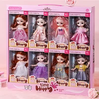 girls toys dress up bjd toys student gifts birthday gifts cute cartoon barbie dolls for children simulation toys dolls