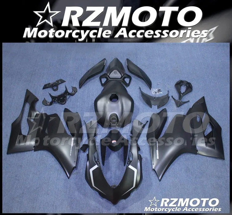 

Injection Mold New ABS Whole Fairings Kits For Ducati 899 1199 Panigale 2012 2013 2014 12 13 14 Bodywork set + Tank cover Matte