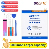 okcftc new 5000mah bl296 battery for lenovo z6 l78121 z6pro z6 pro l78051 batteries in stock
