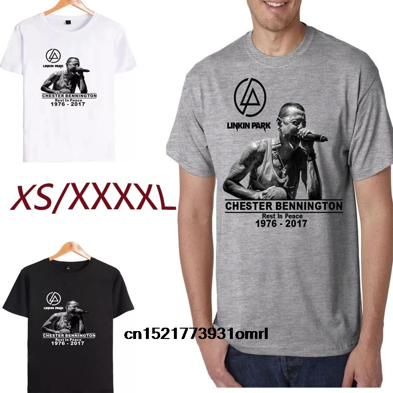 Мужская футболка Linkin Park RIP Rest in Peace Честера БЕННИНГТОНА рок группы Graphic @ ZF женская