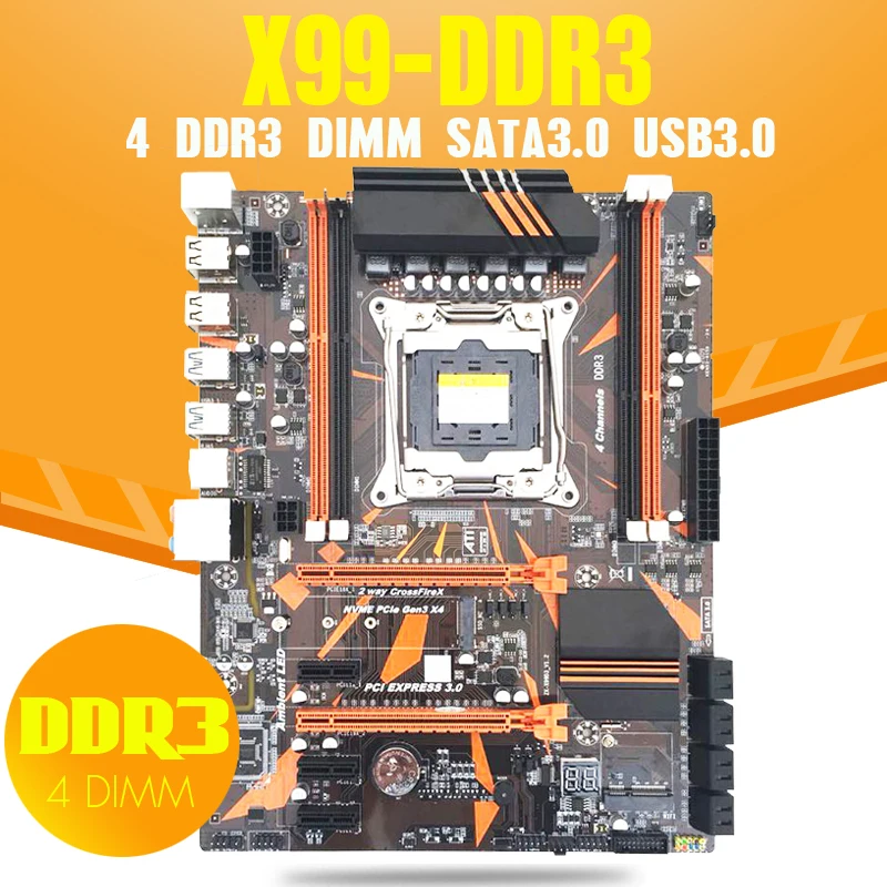 материнские платы Atermiter X99 LGA2011-V3 LGA 2011 Материнская плата оперативная память ddr3 DDR3