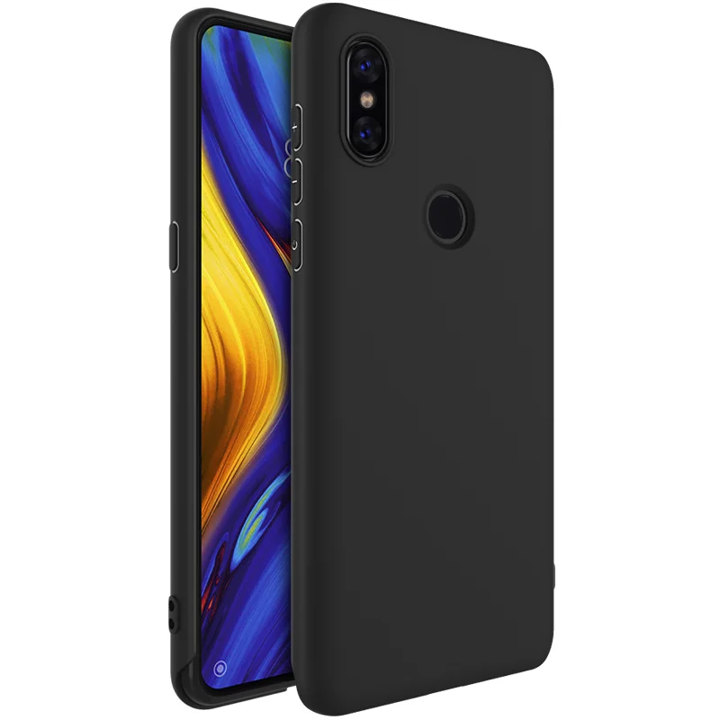 Чехол IMAK Для Xiaomi Mi Mix 3 противоударный гибкий мягкий чехол-накладка из ТПУ для Mix3 |