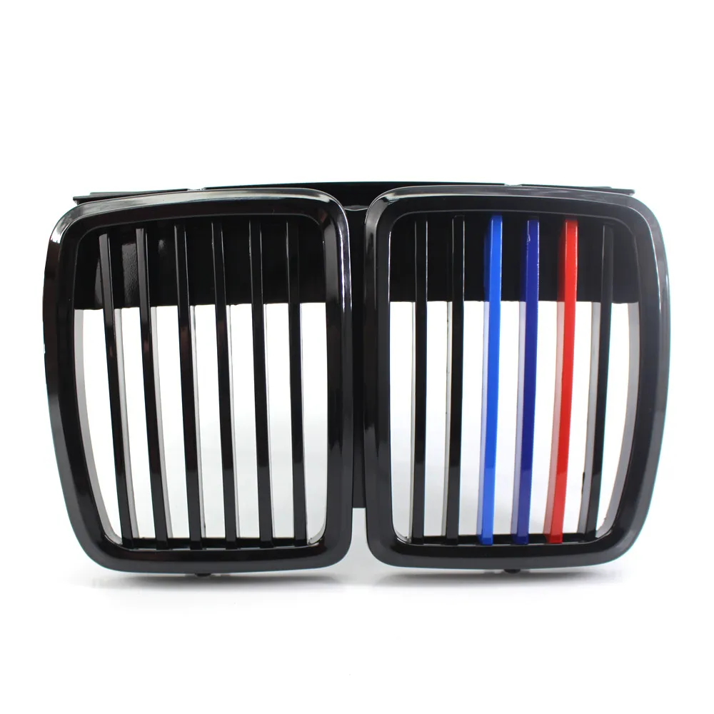 1 пара передняя крышка решетка центральный бампер гриль 51131884350 для BMW 3 серии E30 82