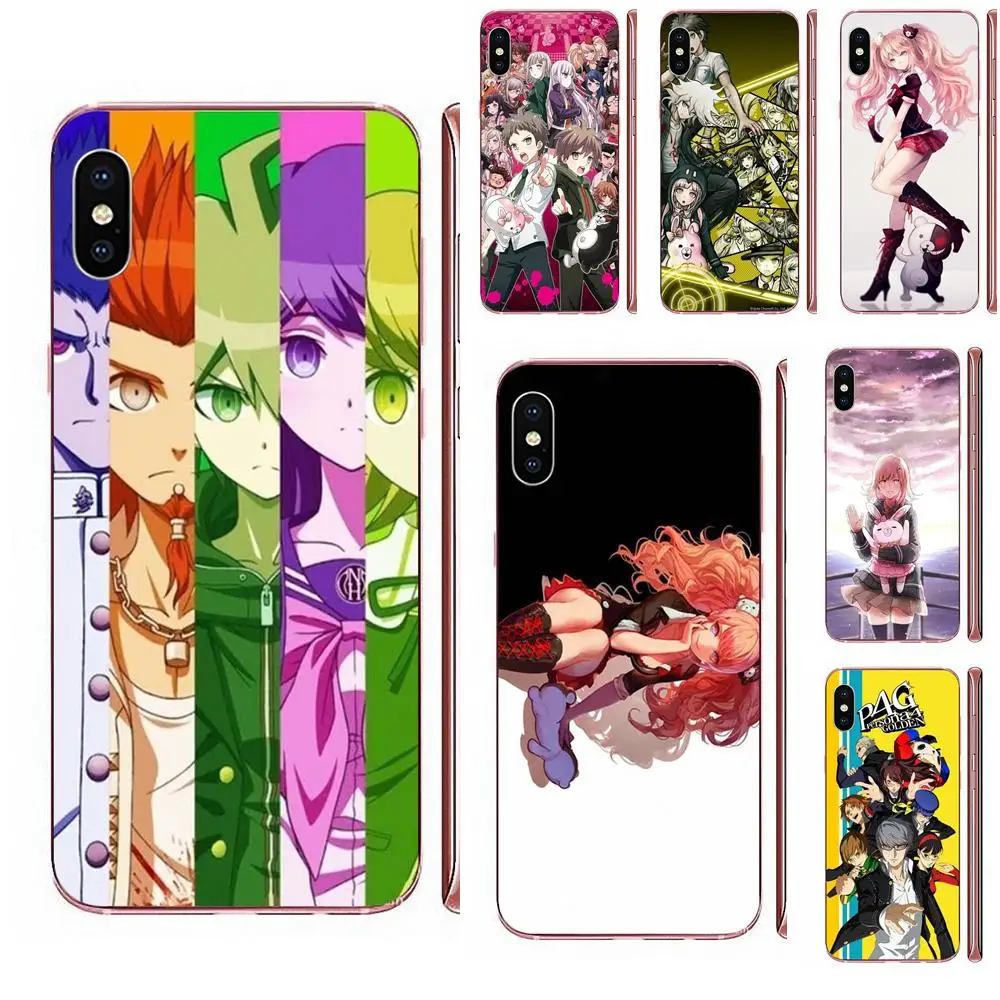 Чехлы для Apple iPhone 4 5 5C 6 6S 7 8 11 Plus Pro X XS Max XR лучшие чехлы из ТПУ Danganronpa | Мобильные