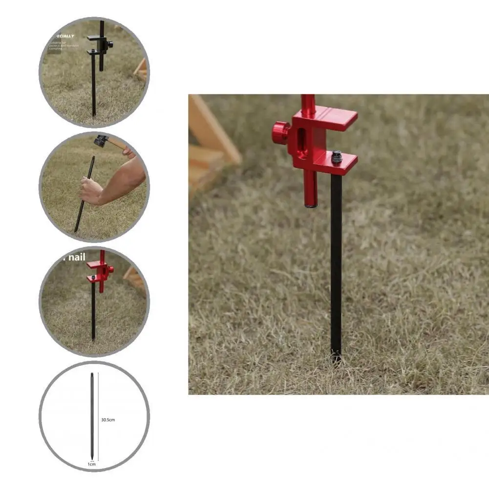 

Стойка для лампы с наземными шипами, жесткая стойка для лампы, железная стойка с антикоррозийным покрытием, тонкая удлиненная стойка для ла...