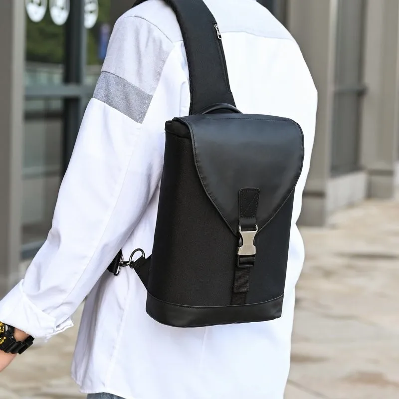 

Anti theft Travel Chest bag New new men's shoulder messenger bag small cross body bag fashion multi function male sling pack