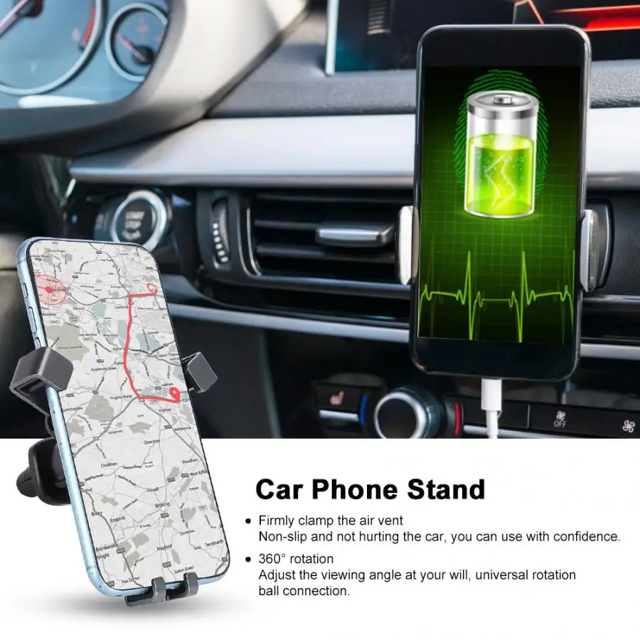 WS-Y1002 металлический гравитационный Автомобильный держатель для мобильного